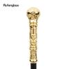 Золотая роскошная круглая ручка модная трость для вечеринки декоративная трость элегантная ручка для ходьбы трость 93 см