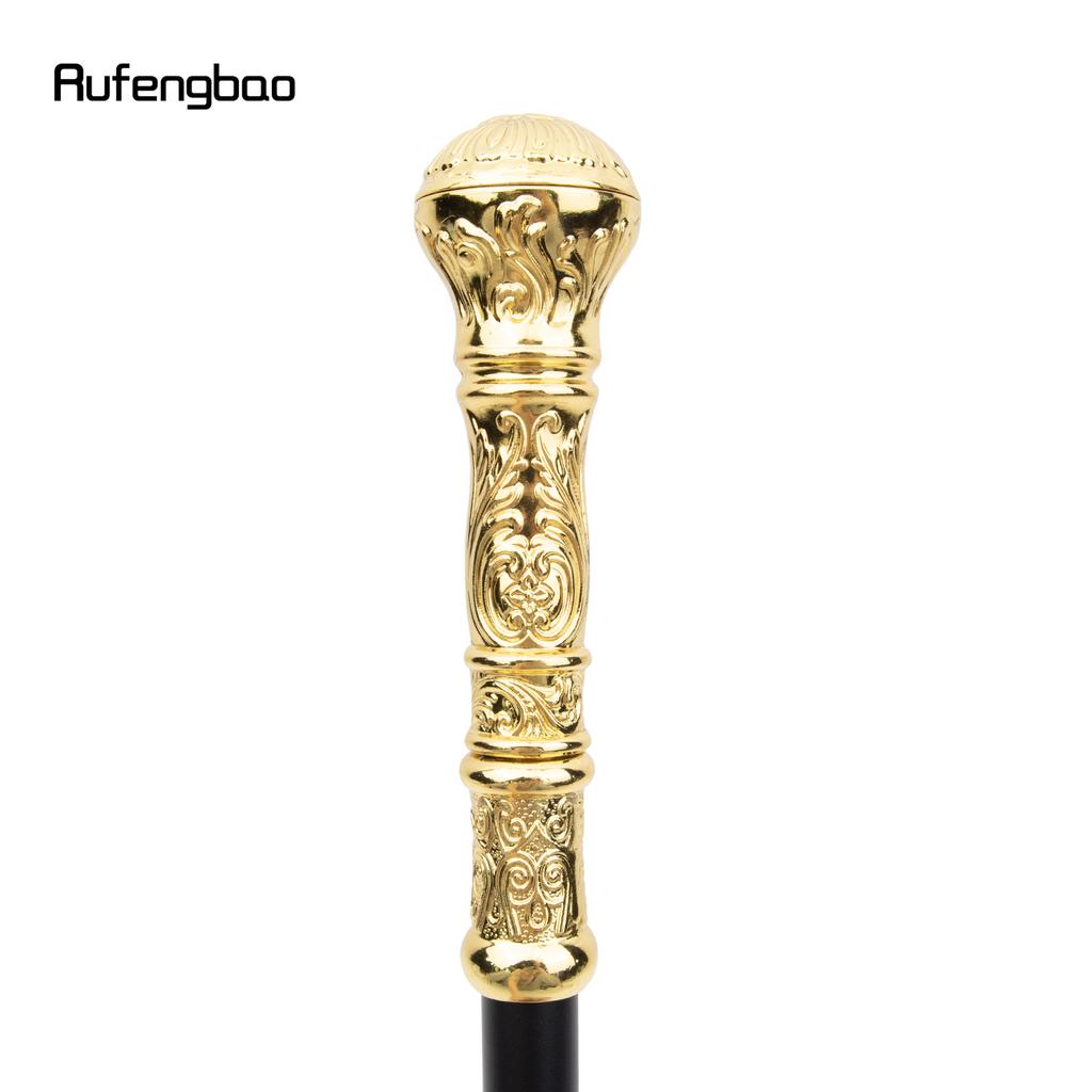 Золотая роскошная круглая ручка модная трость для вечеринки декоративная трость элегантная ручка для ходьбы трость 93 см
