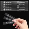 Car Interior Random Stickers Car Goods Car Steering Wheel Decal For Mercedes Benz AMG C E S C180 C180 C300 CLA CLK E55 GLK W16