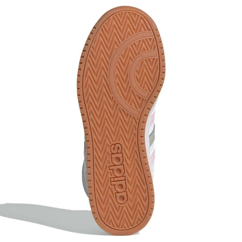 adidas Женские кроссовки Hoops 2.0 Mid 'Белый Розовый Серый' FY6020