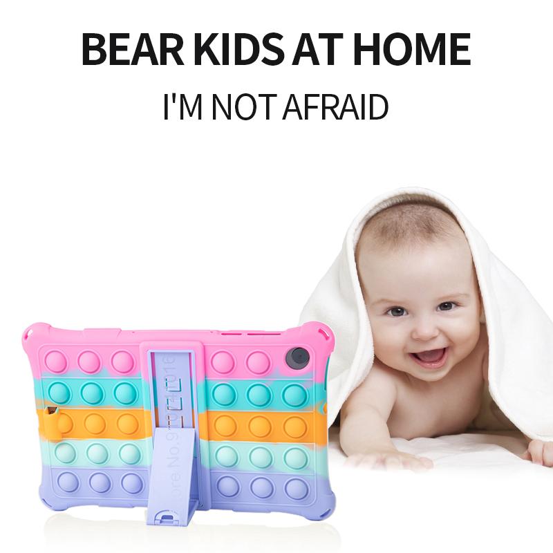 For Lenovo Tab M10 FHD Plus 10 3 Case 3rd Gen 10.6 Inch TB-125F Soft Bubble Kids Cover for Lenovo Tab M10 HD 2nd TB-X306F/X Case