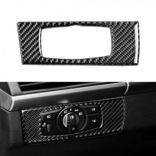 1pcs AUTO Car Headlight Switch Button Frame Covers for BMW E70 E71 X5 X6 2008-13