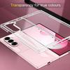 Прозрачный чехол-держатель для карт и подставка Samsung Z Fold7 - Матовый защитный дизайн для складного экрана