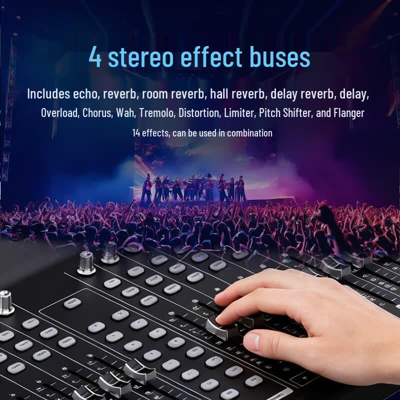 DAIPU DP-Digi AES9024 24-Channel Digital Mixer (CN version)