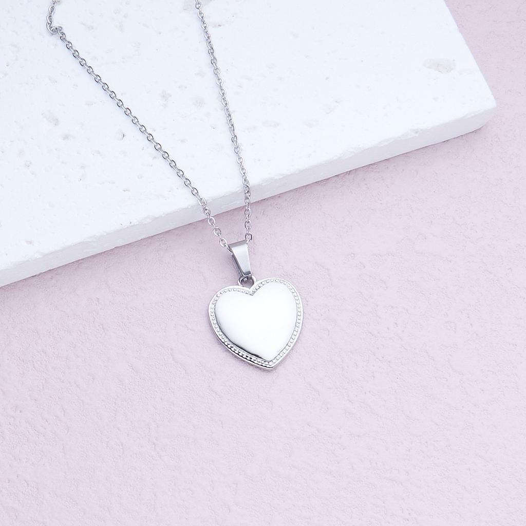 Модное простое кружевное маленькое ожерелье Love для женщин, легкое, роскошное, с подвеской в форме сердца, цепочка на ключицу