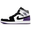 Air 1 Mid SE Varsity Purple Men Sneakers White Black Light-Solar-Flare-Heather 852542-105