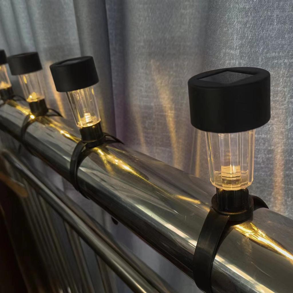 Солнечные светильники для бассейнов с каркасом, надземные бассейны, аксессуары для украшения ограждений для открытых бассейнов, водонепроницаемые светодиодные солнечные фонари для бассейнов