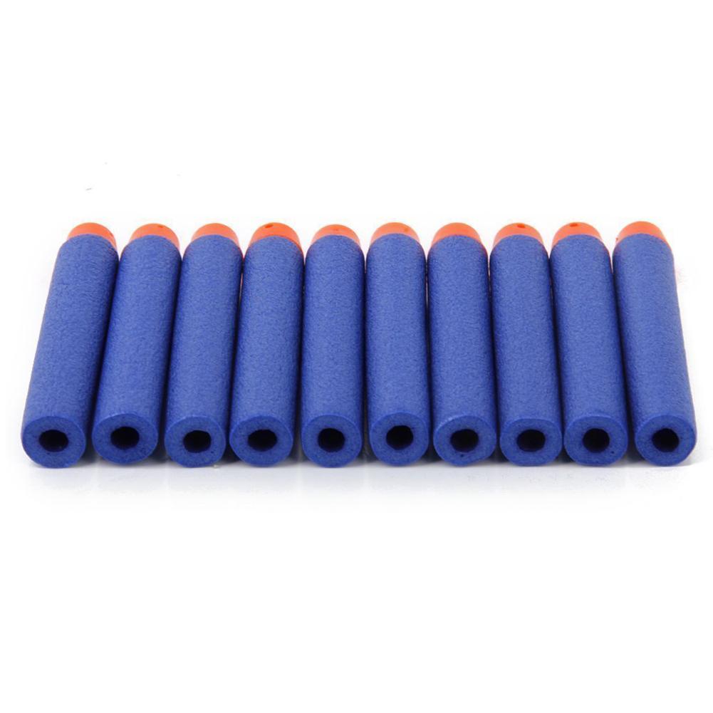 100PCS For Balls Soft Hollow Hole Head 7.2cm Refill Darts Toys for Series Blasters Xmas Kid Children Gift