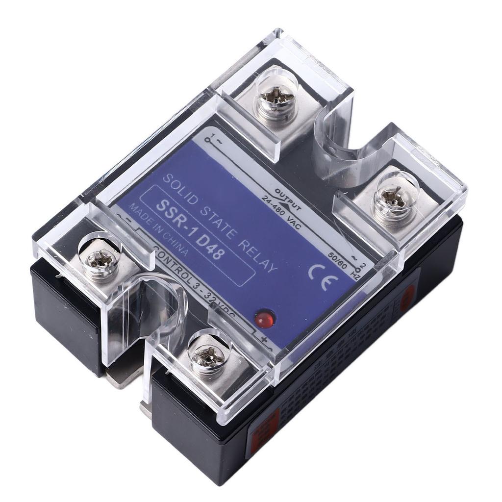 Однофазное твердотельное реле постоянного тока в переменный ток SSR Твердотельный регулятор напряжения Вход 3?Нагрузка 32 В постоянного тока