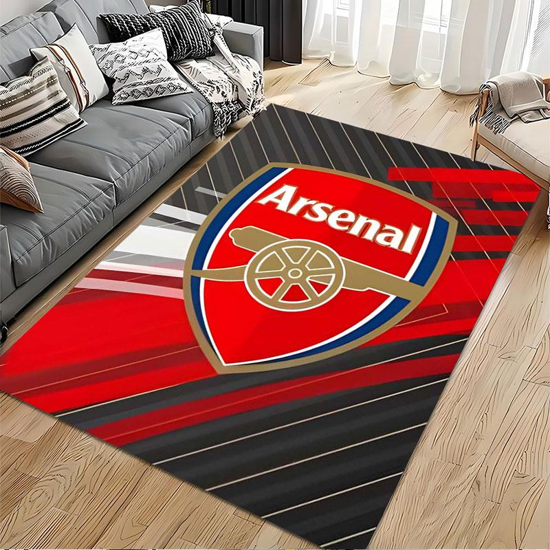 Arsenal Logo Red Carpet Design suitable as a non-slip mat for the living room or bedroom sofa