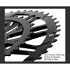 RIRO Road Bike Chainring CNC Direct Mount Narrow Wide Chainwheel Ultra-light AL7075-T6 Aluminum Alloy Bicycle Disc MTB Parts