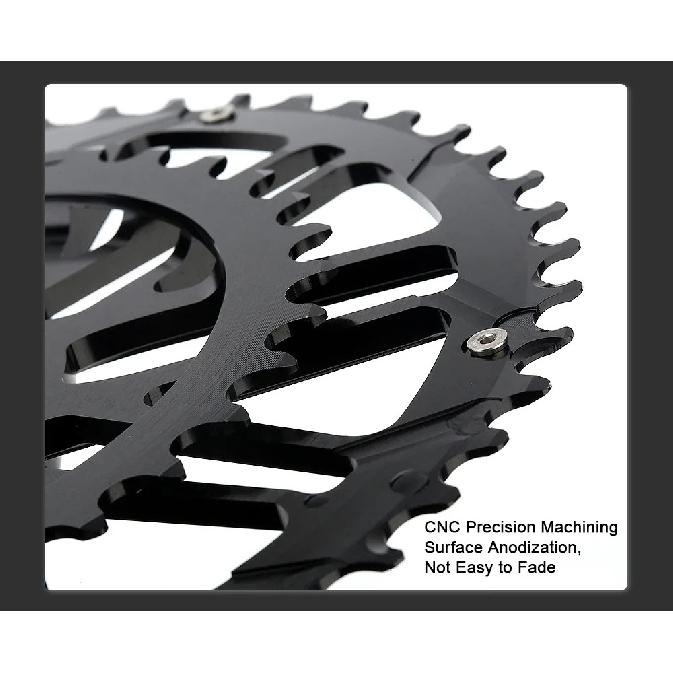 RIRO Road Bike Chainring CNC Direct Mount Narrow Wide Chainwheel Ultra-light AL7075-T6 Aluminum Alloy Bicycle Disc MTB Parts