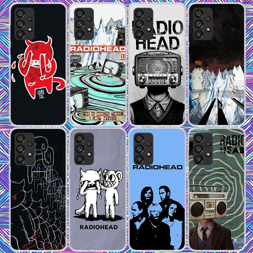 Bnad R-Radiohead Phone Case For Samsung Galaxy A12 A52S A42 A32 A22 A51 A50 Note 20 Ultra 10 S10 Plus A71 A70 A31 A30 A10S Galax