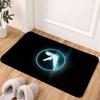 A-Aphex Twin DJ Floor Mat Bathroom Absorbent Mat Simple Door Dirt-resistant Mat Home Kitchen Mat Foot Mat Entry Mat