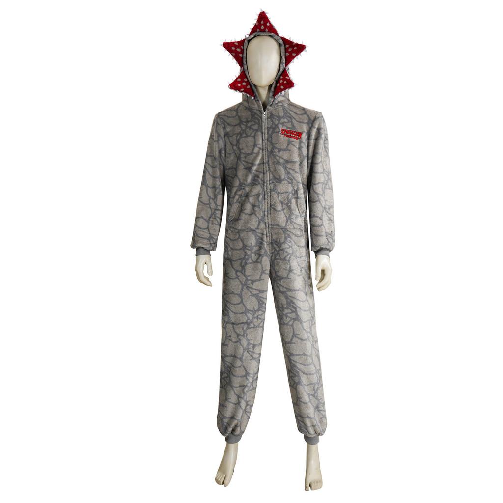 Stranger Things 5 Cosplay Costume With Blowout Face Plant Monster Jumpsuit For Adults And Teens