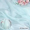 Crystal Satin Organza Fabric for Hanfu, Wedding and Evening Dresses, Children's Wear