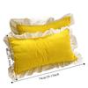 2PCS Soft Princess Pillowcase Candy Color Bedding Cover Cute Pillow Towel  Bedroom