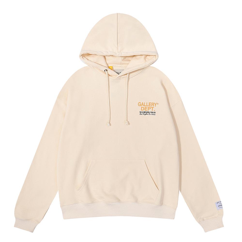Худи Gallery Dept Limited Edition с ручной росписью в виде брызг - Стиль Джеймса