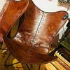 Handmade VINTAGE TEN BUFFALO LEATHER BUTTERFLY CHAIR RELAX ARM CHAIR