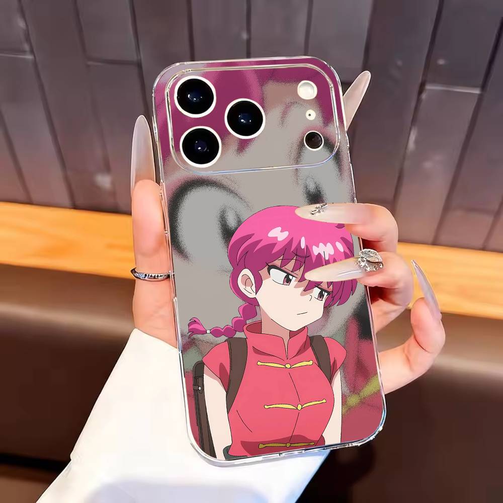 Comics R-Ranma 1-2 Phone Case For iPhone17,16,15,14,13,12,11 Plus,Pro Max Soft Transparent Cover