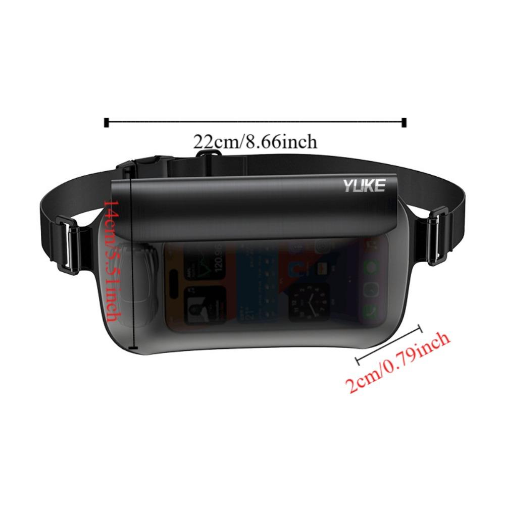 Lanyard Transparent Waist Bag  Swimming Storage Bag Waterproof Phone Bag  Summer