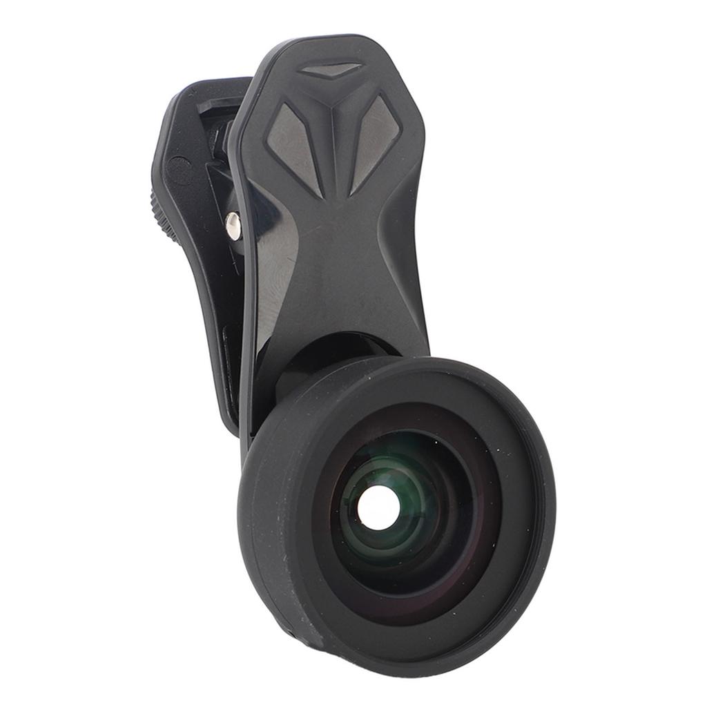 Phone Clip On Lens 120 Degree Wide Angle and 10X Macro Optical Glass Lens for Smartphone