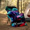 Personalized Custom Name Blanket - Zoro the Pirate King Print Design,Blanket for Sofa,Bed,Travel,Camping - Soft and Warm, Great Gift
