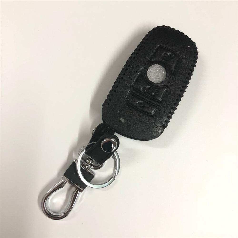 Кожаный чехол для ключа автомобиля для BMW X1 X3 X4 X5 X6 F15 F16 F48 G30 G38 525 540 740 1 2 5 7 Серии 218i Чехол-кобура для ключа