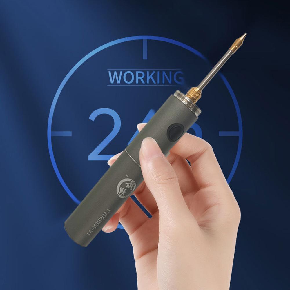 Бытовой мини-портативный USB перезаряжаемый паяльник высокой мощности, многофункциональный электросварочный аппарат