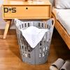 Laundry Basket with Ergonomic Handle Large Capacity Foldable Design Clothes Hamper Ventilated Multifunctional Storage Basket