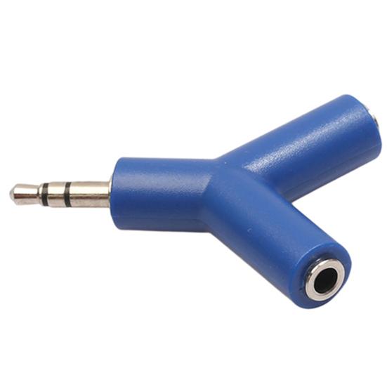 3,5 мм Наушники Наушники Штекер на 2 Аудио Разветвитель Гнездо Y-образный Стерео Адаптер