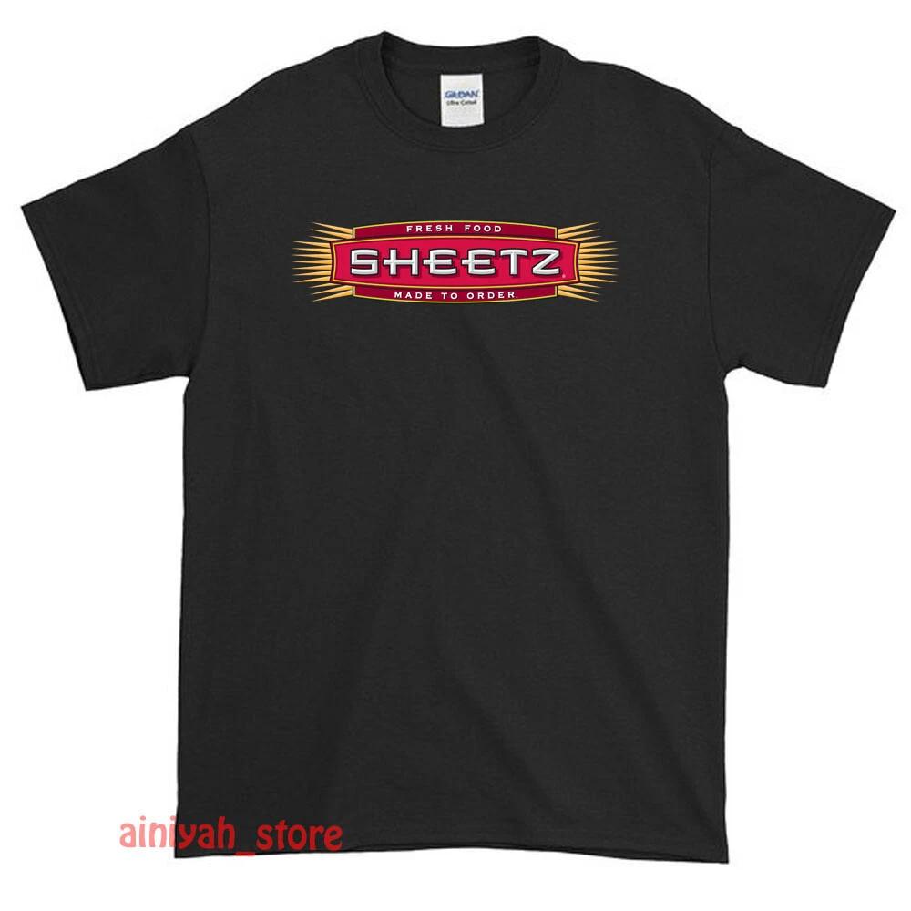 New SHEETZ Fresh Food Logo Men's Funny T shirt USA Size S-XXL