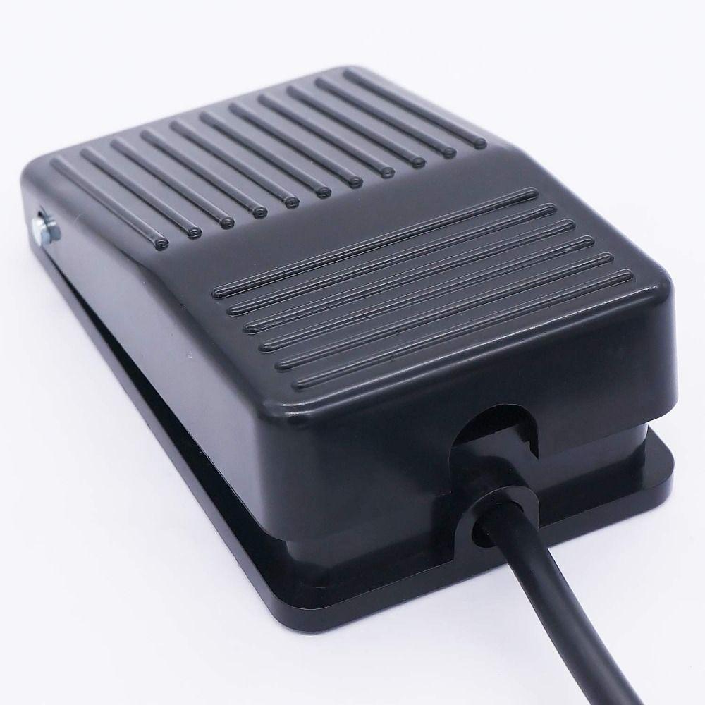 10A 250VAC Ножная педаль переключатель Черный  Свободные руки   ЧПУ Промышленный