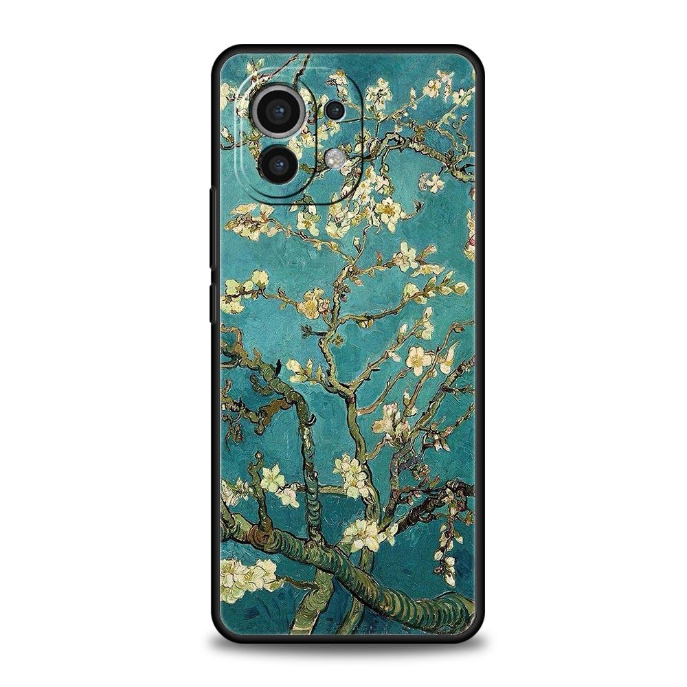 Чехол для Xiaomi Mi 15 14 13 12 11 Lite 14T 13T 12T 11T Pro Poco X7 X6 X5 X3 Pro F6 F5 F4 Обложка Клод Моне Сад Картина Искусство