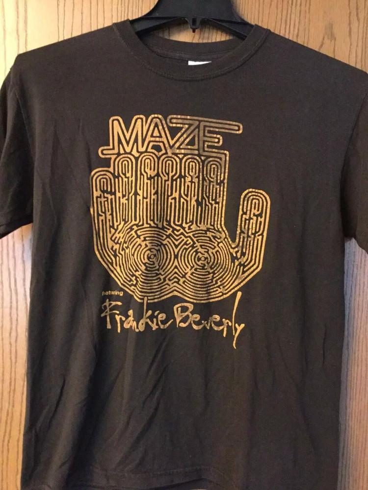 Maze Frankie Beverly Silky Soul Logo T Shirt Full Size S-5XL BM78