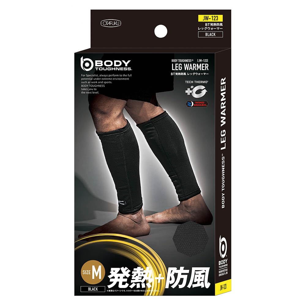 OTAFUKU GLOVE Зимние гетры S [Обогрев, Ветрозащита, Теплосбережение] JW-123 Черный M