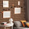 10/20 шт 30x30 см 3D кирпичная стеновая панель водонепроницаемая ПВХ самоклеящаяся съемная гостиная ванная спальня стена деревянная зернистая декоративная наклейка