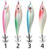 Copper Sinker Luminous Artificial Jigs Octopus Bait Wood Shrimp Lures Fishing Tackle Squid Hook