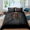 3D Spider Printed King Queen Duvet Cover Cute Scary Animal Bedding Set Natural Wildlife Comforter Cover Polyester Quilt Cover