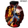 New One Piece Men Women Children Casual Hoodies 3D Printed Fashion Sweatshirts Pullover Boy Girl Kids Streetwear Coat