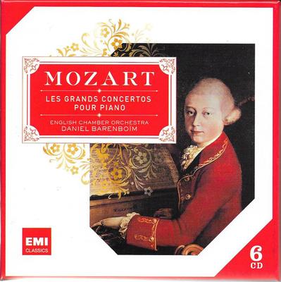 CD ВОЛЬФГАНГ АМАДЕЙ МОЦАРТ, ДАНИЭЛЬ БАР - Великие концерты для фортепиано 6483382 EMI Classics 2010 Европа Классика Б/У