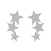Oly2u Big Star Earrings Punk Stud Earrings Simplicity Stainless Steel Earrings for Women Jewelry Oorbellen