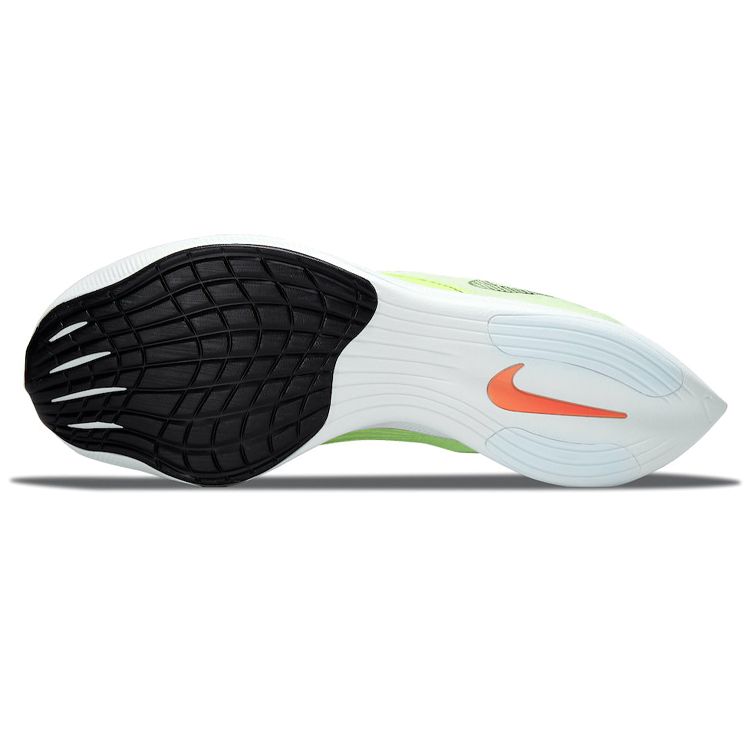 Nike Мужские кроссовки ZoomX Vaporfly NEXT% 2 Fast Pack желтые Barely-Volt Hyper-Orange CU4111-700
