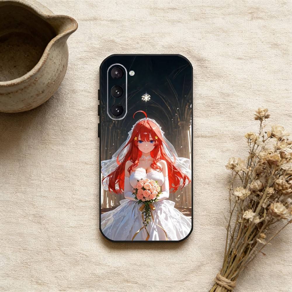 Чехол для телефона I-Itsuki N-Nakano для Samsung Galaxy A73, 21, 22, 32, 71, 53, 52, 51, 80, 5G Мягкий Черный Чехол