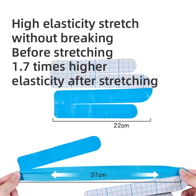 Pre-cut Muscle Sports Kinesiology Intramuscular Tape Prevent Muscle Strain for Back and Shoulder Protection Pain Relief Patch