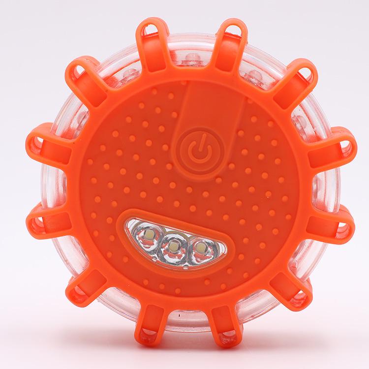 Светодиодная автомобильная предупреждающая световая сигнализация с сильным магнитным креплением и режимом постоянного света