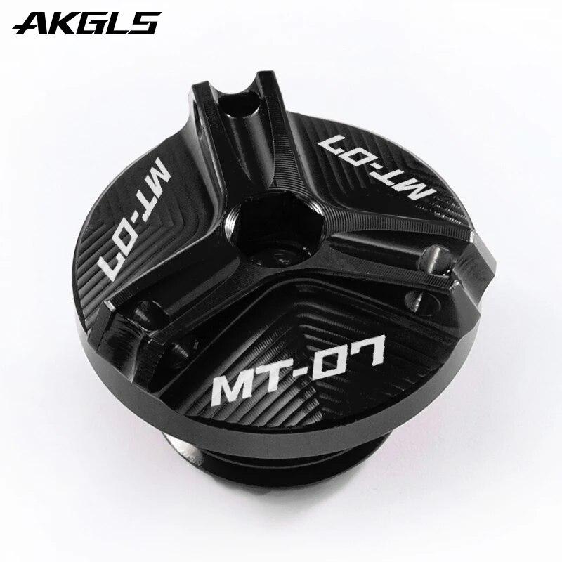 For Yamaha MT07 MT 07 FZ07 2014-2023 2022 Accessories Front and Rear Brake Fuel Tank Cap Oil Cap Protective Shell Cover