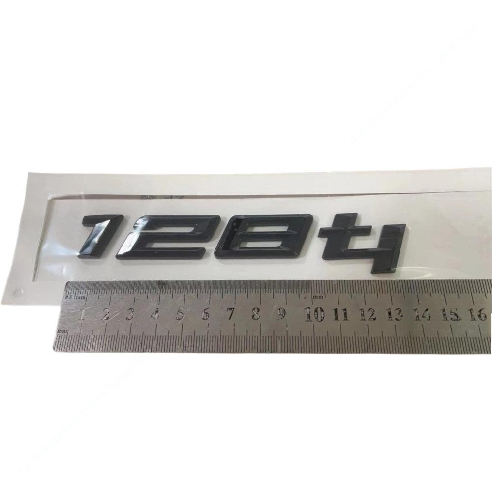 3d Автомобильные Буквы Для B/MW F40 116i 116d 118d 118i 120i 120d 128ti Черные Буквы Эмблема Логотип Шильдик Наклейка Аксессуары для Багажника