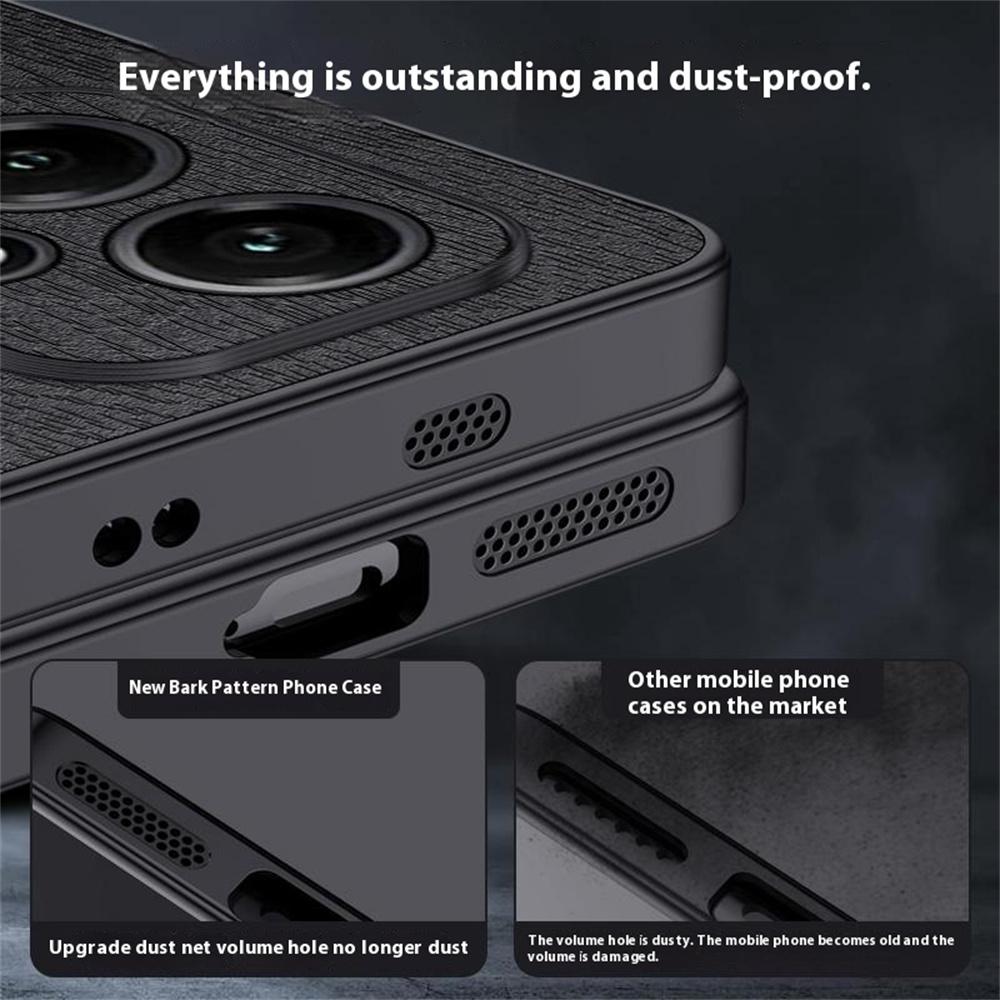 Для Honor 400 5G (Глобальный) Чехол Текстура дерева Покрытый ПУ кожей ПК ТПУ Чехол для телефона