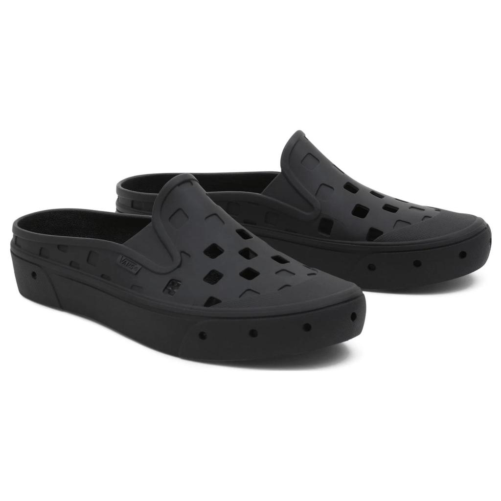 Vans Черные кроссовки унисекс без шнуровки TRK VN0005V8BLK